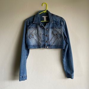 Cropped Jean jacket